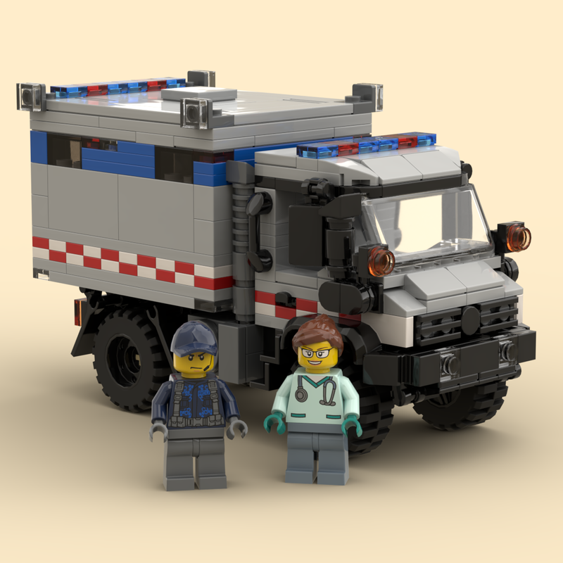 LEGO MOC JW - Mobile Veterinary Unit by Wacky | Rebrickable - Build ...