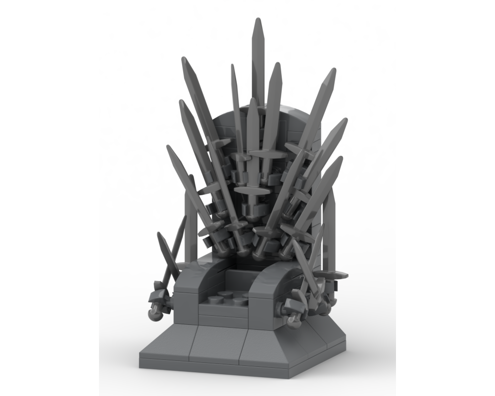 lego game of thrones iron throne