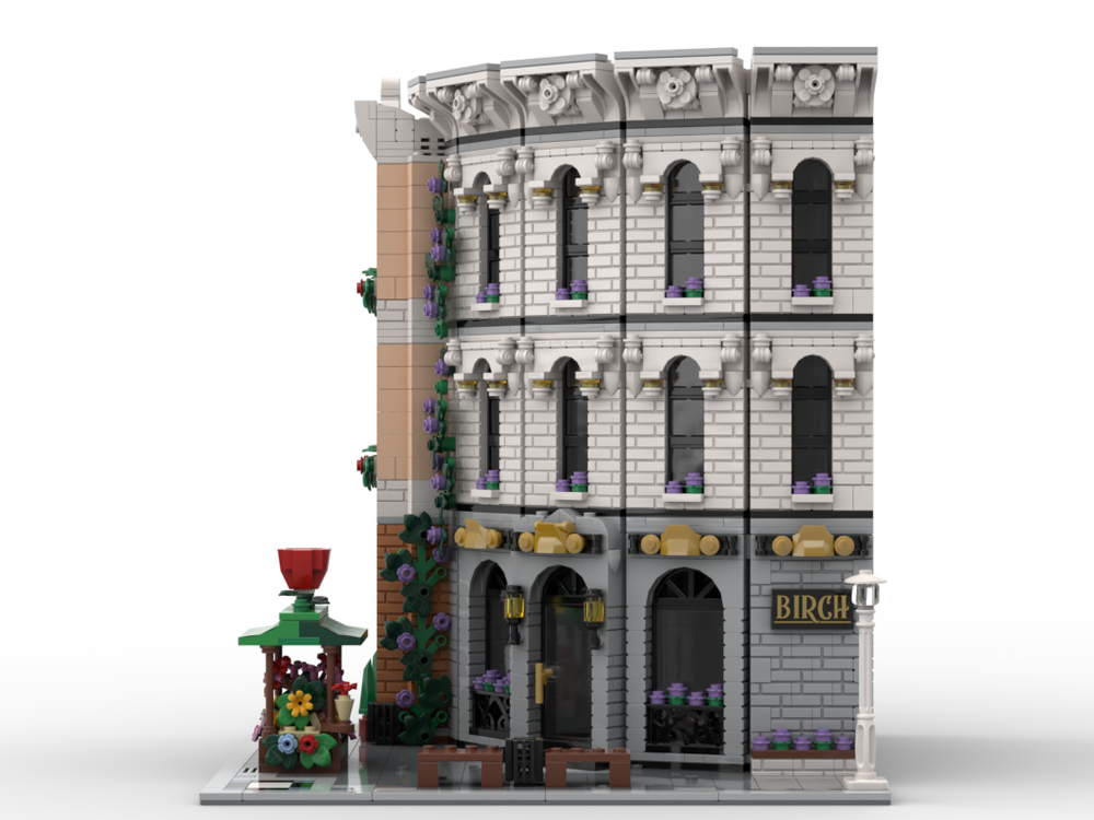 LEGO MOC Birch Commercial Bldg (Facade Only) by Brick Artisan ...