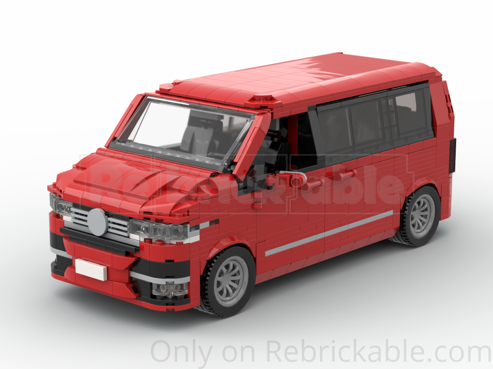 LEGO MOC Volkswagen T6.1 Multivan by huan3176 | Rebrickable - Build ...