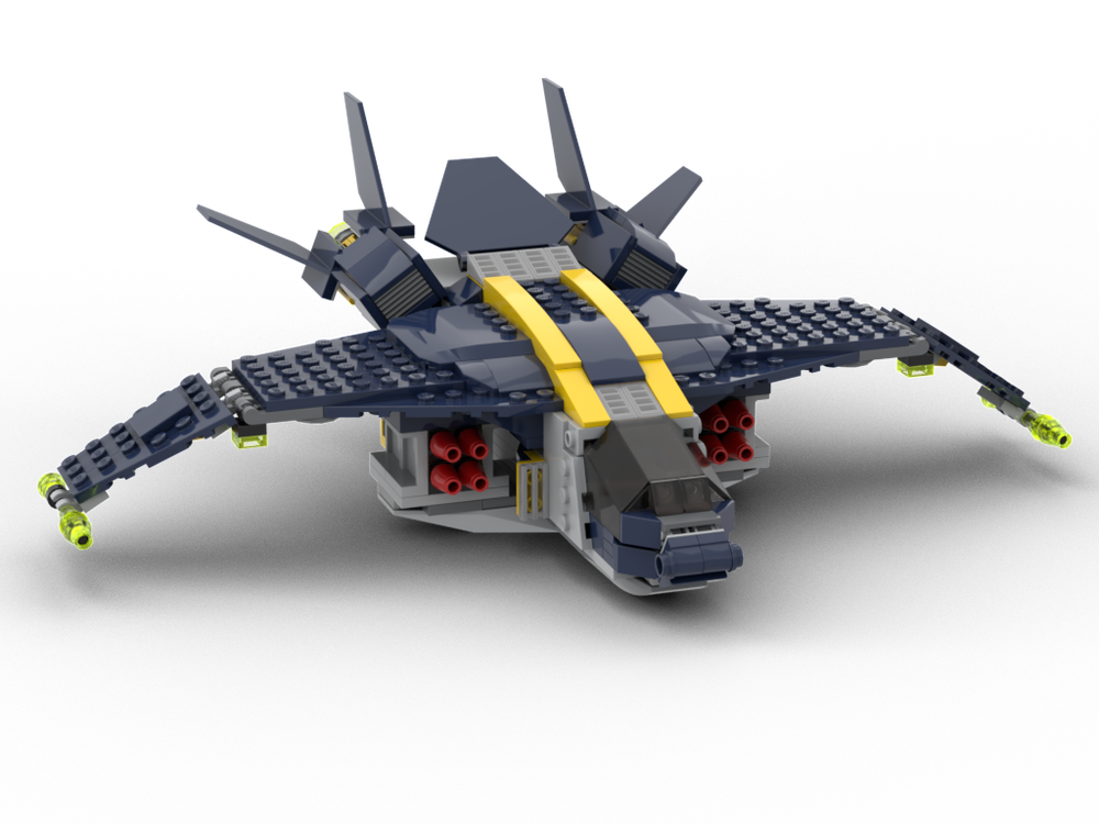 LEGO MOC Agents Quinjet by data.bricks | Rebrickable - Build with LEGO