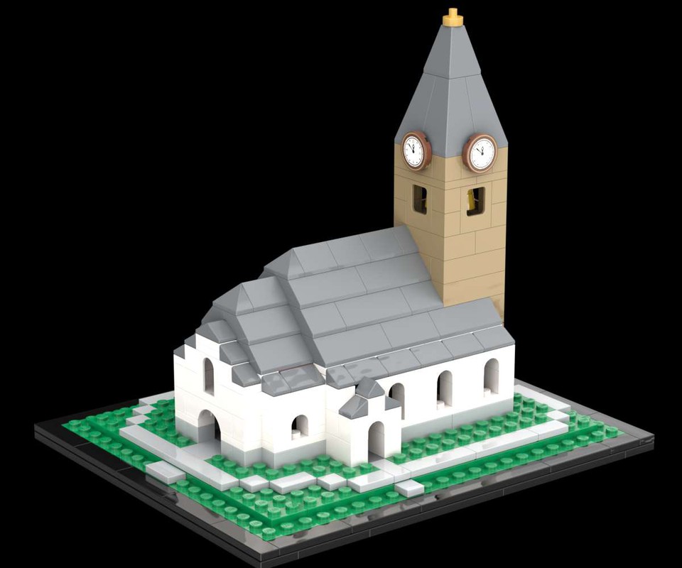 LEGO MOC Pauluskerk, Baarn by HerobricksNL | Rebrickable - Build with LEGO