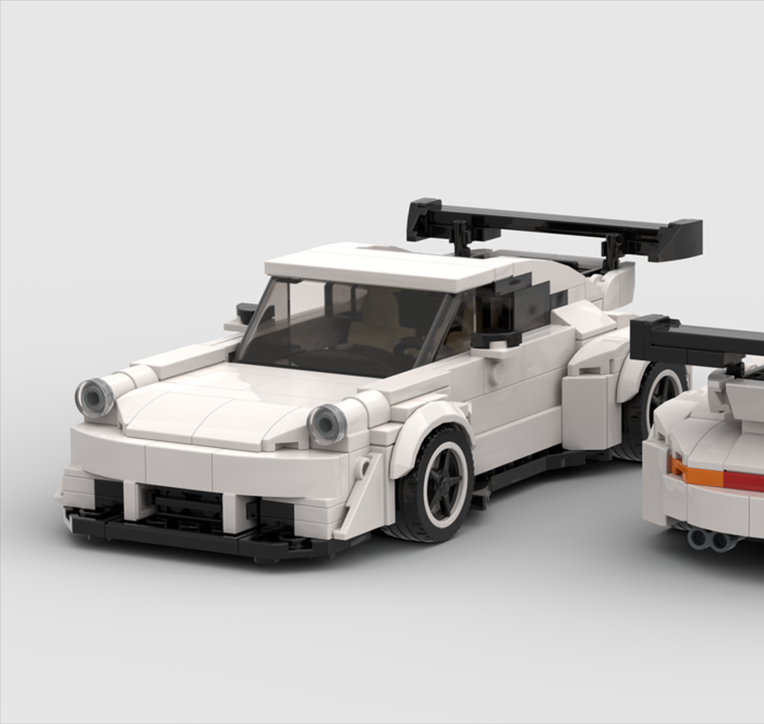 LEGO MOC Porsche 911 930 RWB by 2212citizen | Rebrickable - Build with LEGO