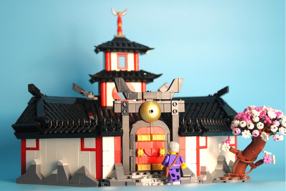 LEGO MOC Ninjago Monastery Of Spinjitzu by BrickBadWolf | Rebrickable ...