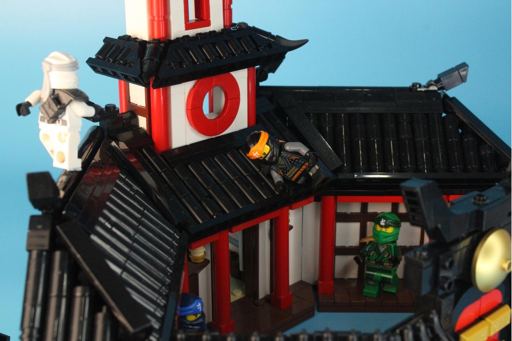 LEGO MOC Ninjago Monastery Of Spinjitzu by BrickBadWolf | Rebrickable ...