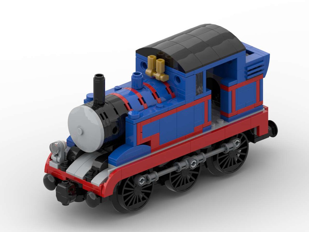 LEGO MOC Thomas lokomotive by QickBrickNick | Rebrickable - Build with LEGO