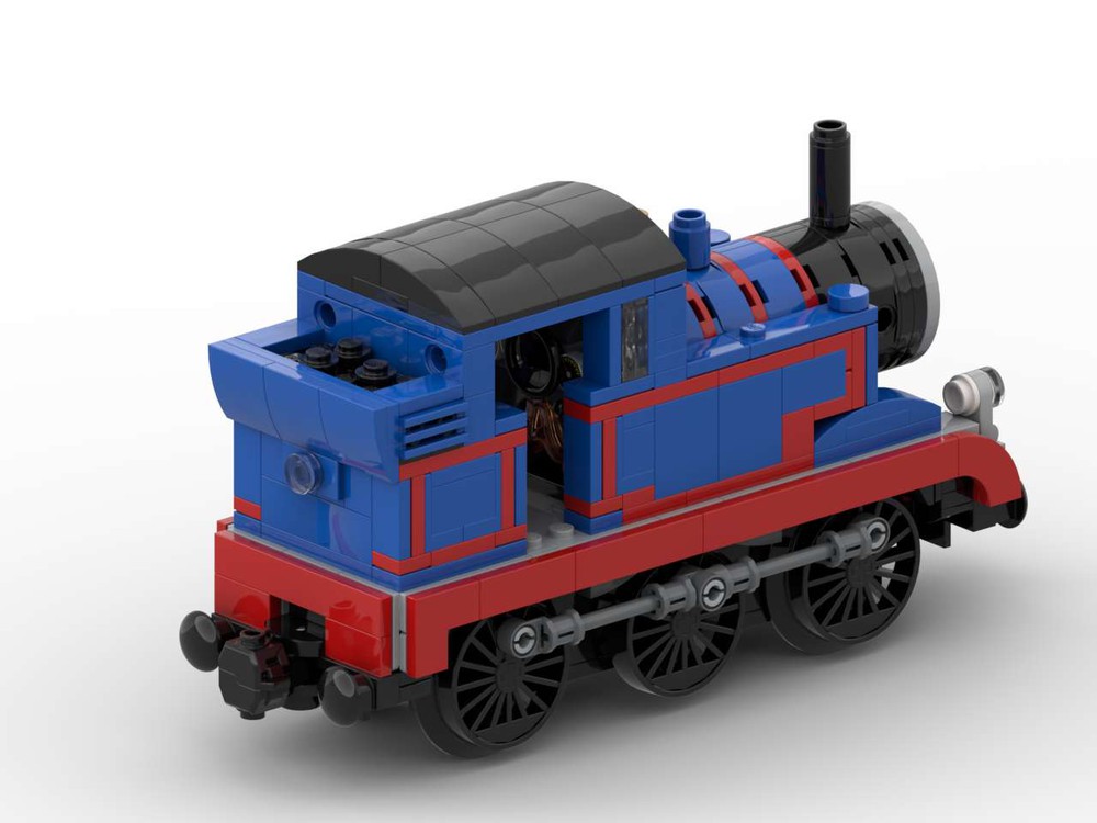 LEGO MOC Thomas lokomotive by QickBrickNick | Rebrickable - Build with LEGO