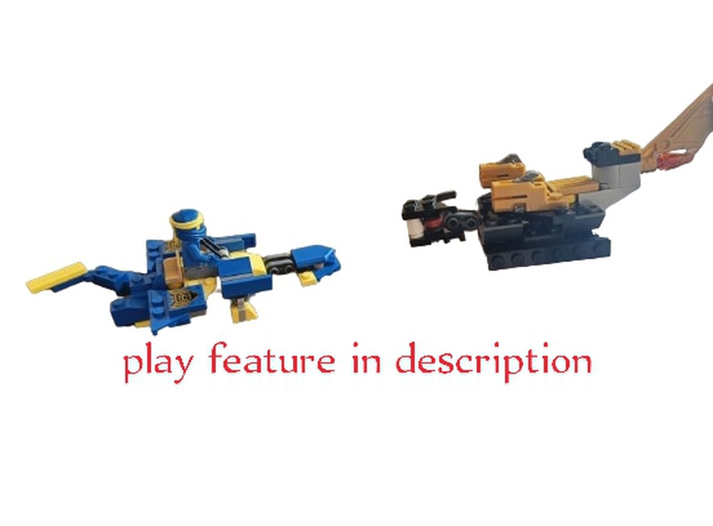 Lego Moc 71784-jay's Mech Dragon Battle By Iugfiysbis 