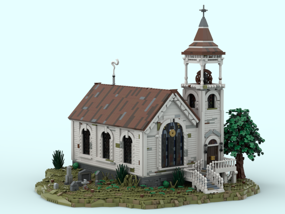 LEGO MOC Western Church - Valentine Red Dead Redemption 2 by Pontus ...