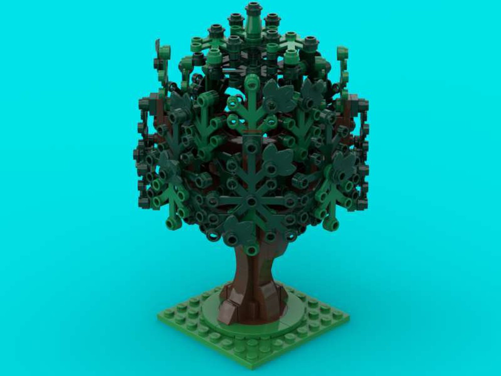 LEGO MOC Cool Tree by Tree-beard6 | Rebrickable - Build with LEGO