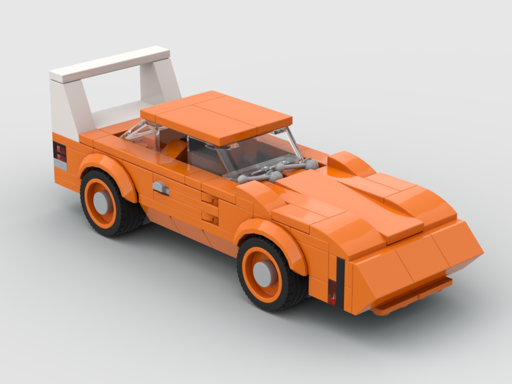 LEGO MOC 1969 Dodge Charger Daytona by JJDesign | Rebrickable - Build ...