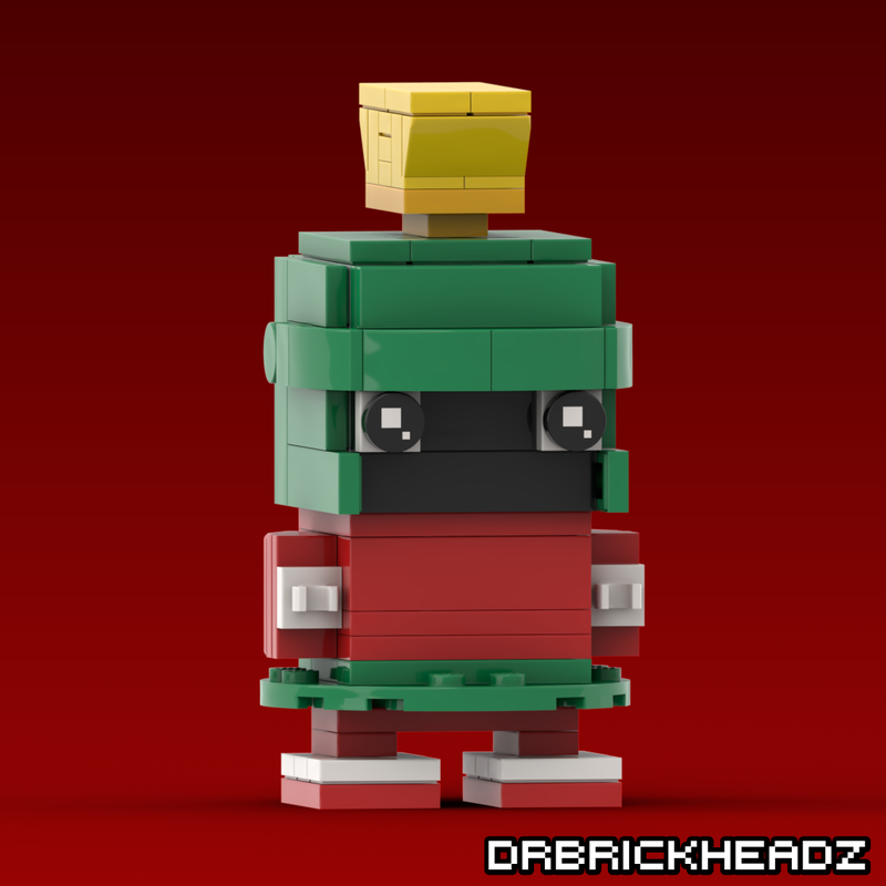 LEGO MOC Marvin the Martian (Looney Tunes) Brickheadz by DrBrickheadz ...