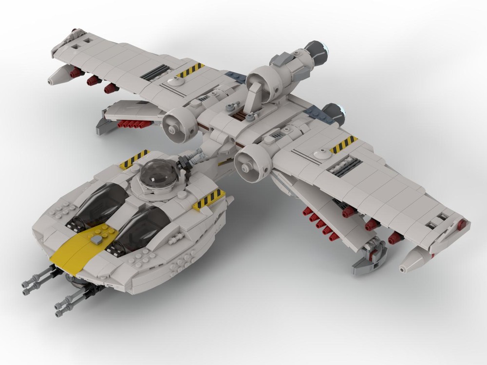 STAR WARS K-WING FIGHTER 組み立てキット SW - K-Wing - Ver 1.0 by Astrofossil - Thingiverse