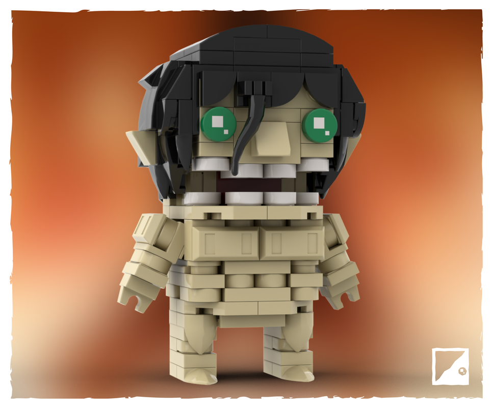 LEGO MOC Attack on Titan LEGO Brickheadz MOC Attack Titan by tobi_brickz Rebrickable Build