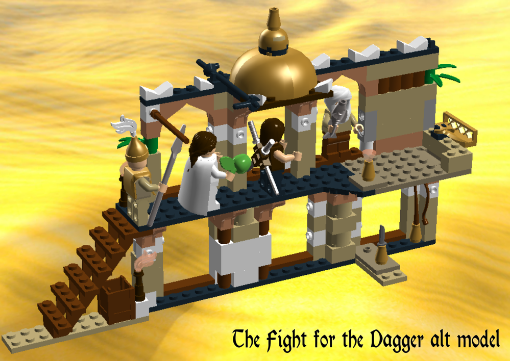 LEGO MOC The Fight for the Dagger - alt of 7571-1 by ChzHd ...