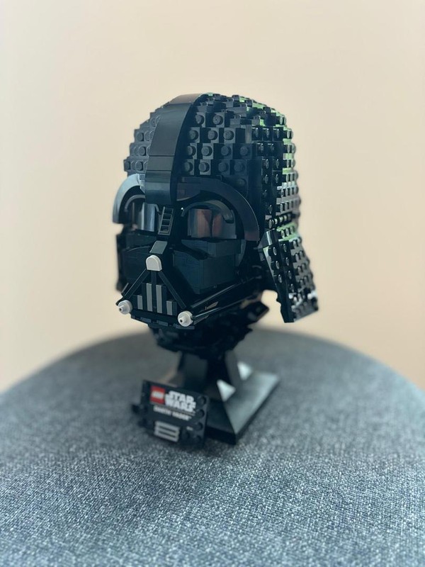 LEGO MOC Darth Vader helmet mask mod by Tiguon | Rebrickable - Build ...
