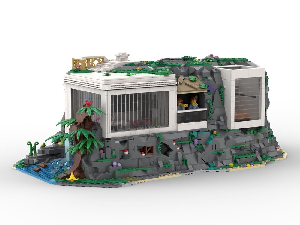 LEGO MOC Cliff Retreat by tarlinator | Rebrickable - Build with LEGO