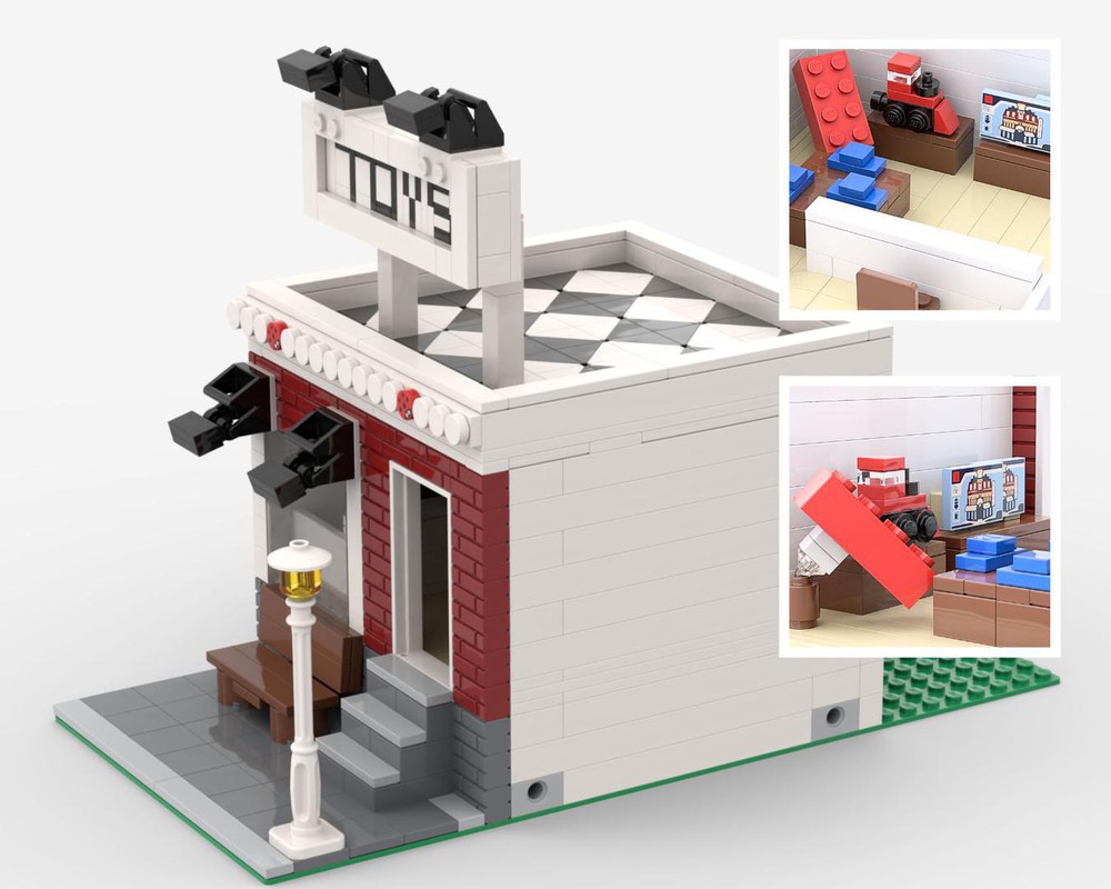 LEGO MOC Toy Store for a Lego City by jalis-welt | Rebrickable - Build ...