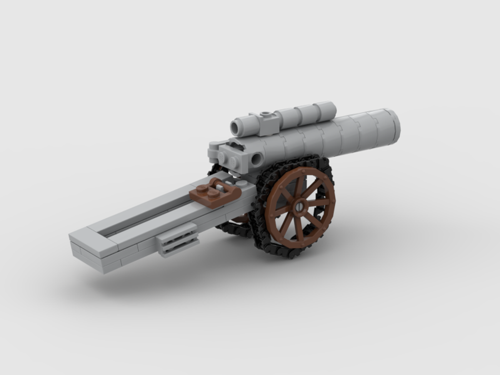 LEGO MOC ww1 artillery by Ethanvirgo | Rebrickable - Build with LEGO