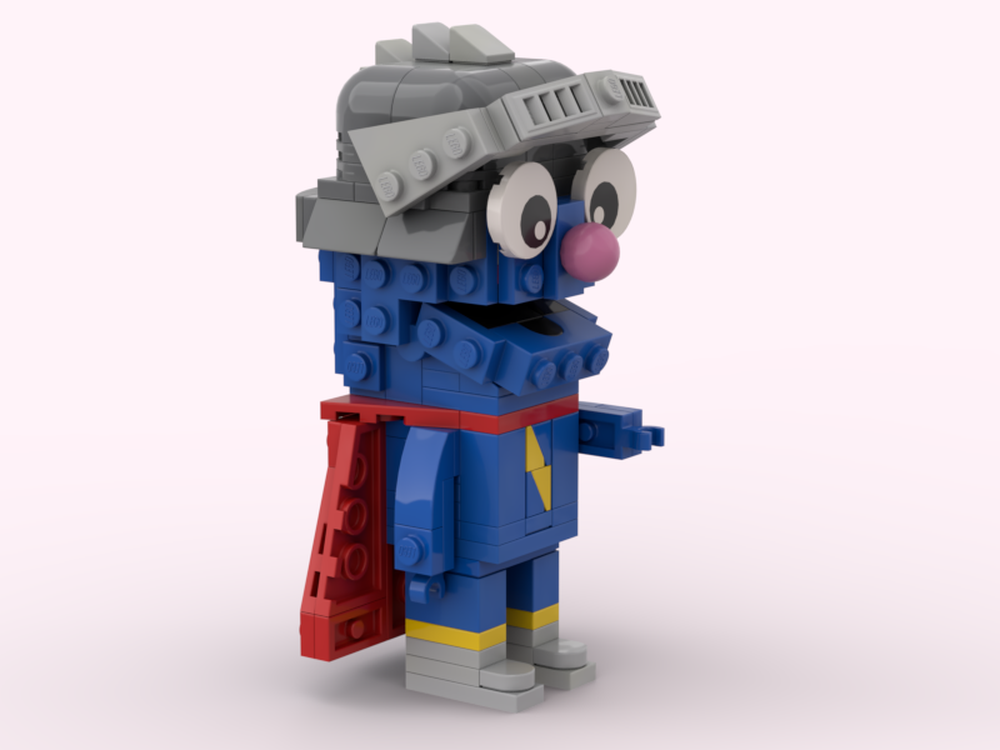 LEGO MOC-181743 Super Grover - Sesame Street by GetMeBricked ...
