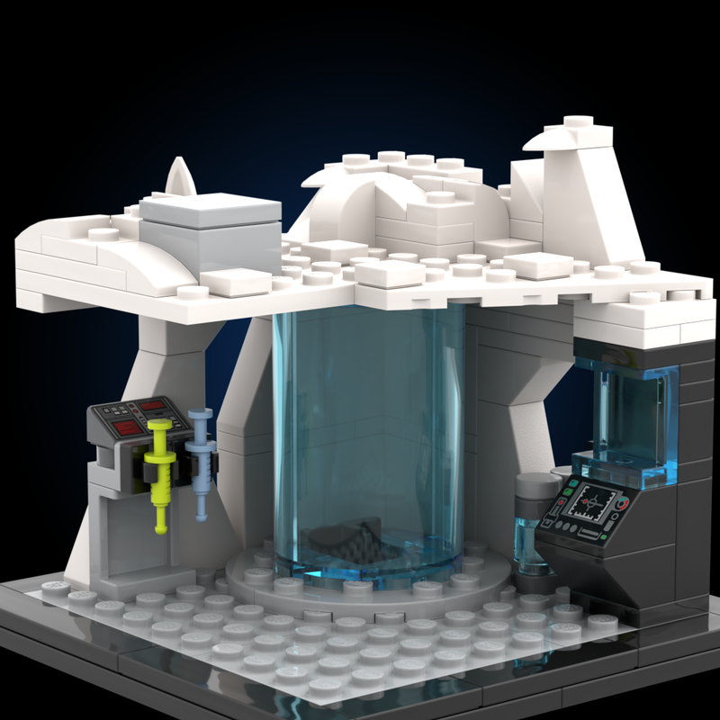 LEGO MOC Hoth medbay diorama by LucSoleBricks | Rebrickable - Build ...