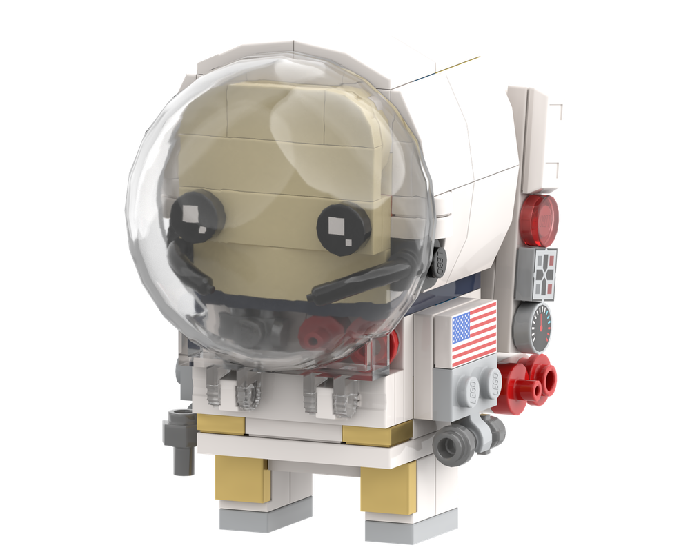 LEGO MOC NASA Astronaut by cuch201 | Rebrickable - Build with LEGO