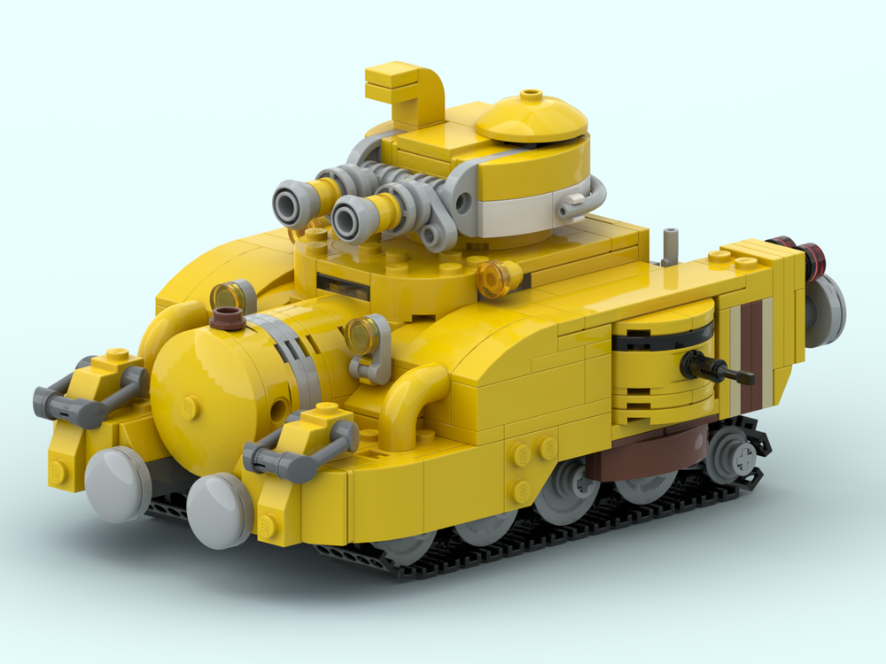 LEGO MOC Anglo Isles Heavy Tank by Lord_British | Rebrickable - Build ...