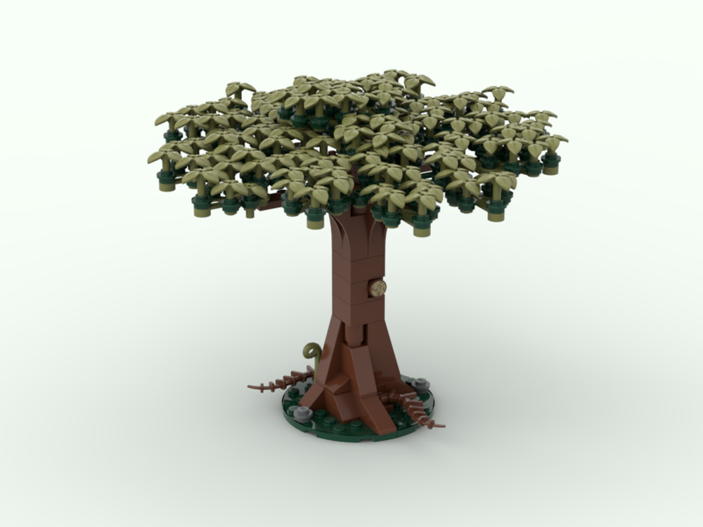 LEGO MOC tree by panda.brique | Rebrickable - Build with LEGO