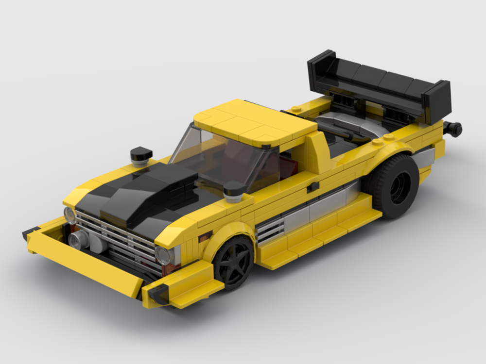 LEGO MOC 1968 Ford F100 Drag Truck by toms8wides | Rebrickable - Build ...