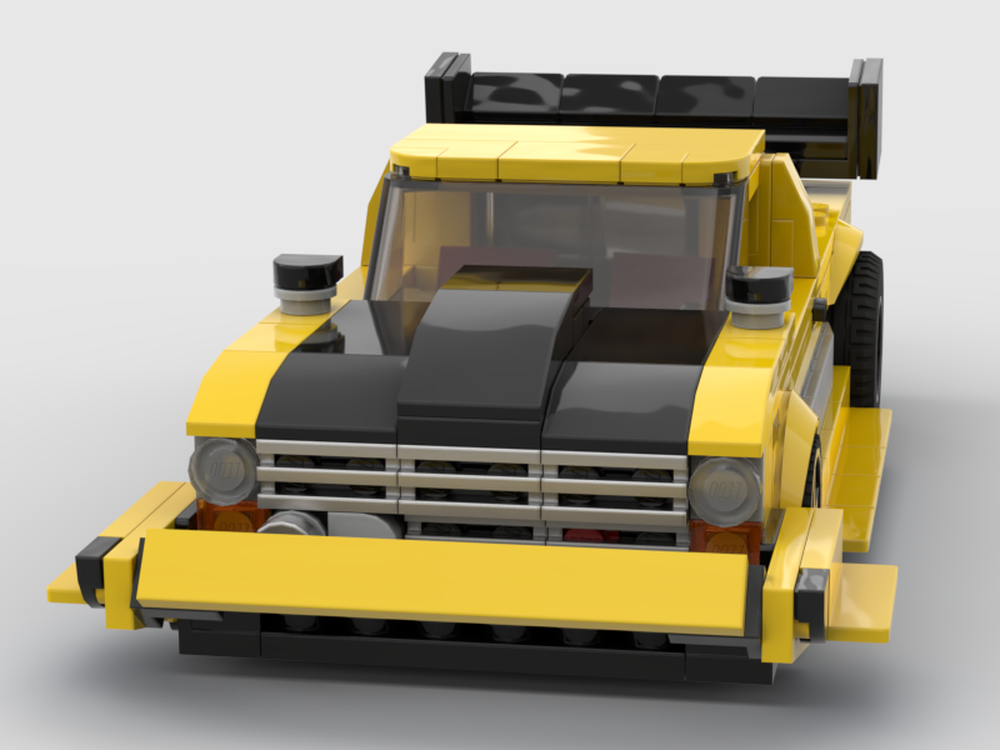 LEGO MOC 1968 Ford F100 Drag Truck by toms8wides | Rebrickable - Build ...