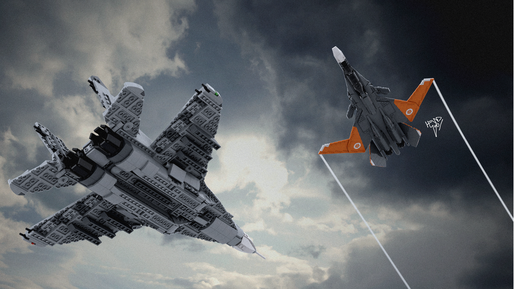 LEGO MOC-181911 1:35 Scale X-02S Strike Wyvern by HandSolo99