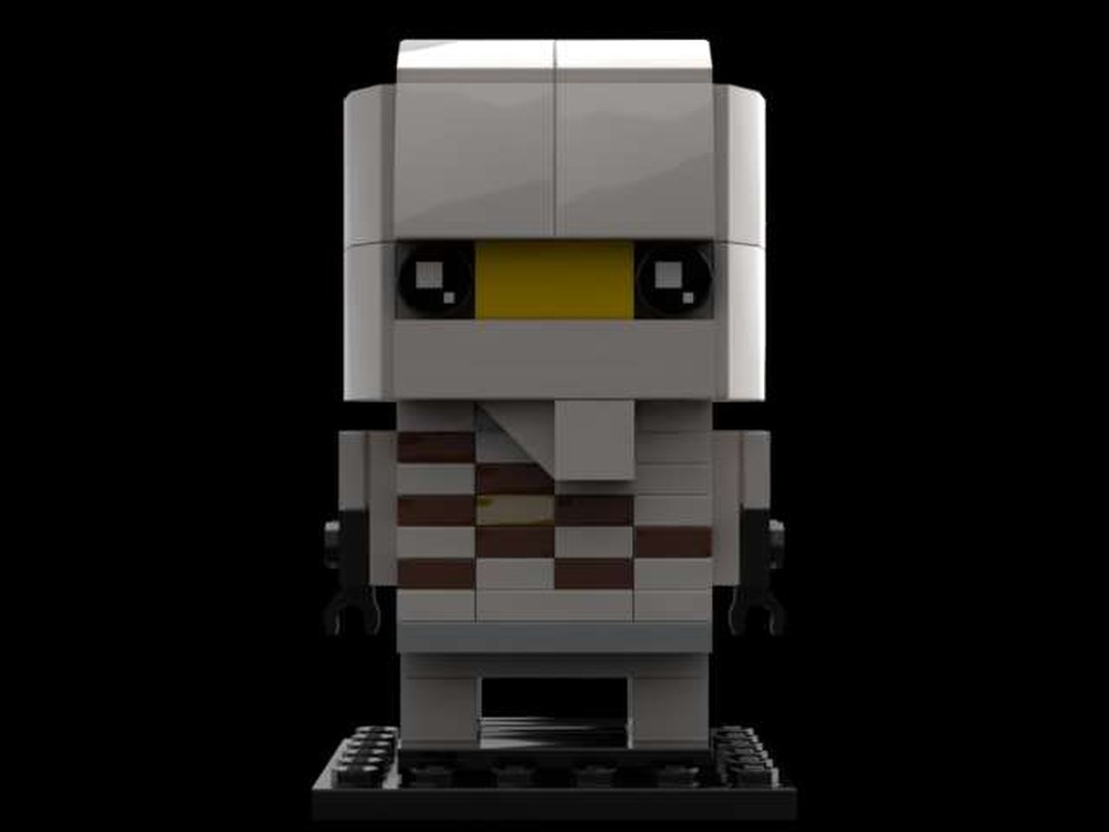 LEGO MOC-181927 Zane Brickheadz by Chunk918 | Rebrickable - Build with LEGO