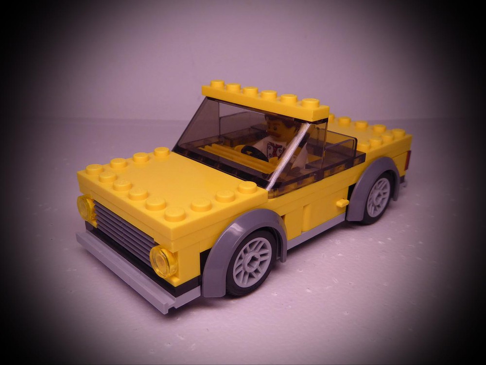 LEGO MOC 60150 Yellow Roadster by perbonde | Rebrickable - Build with LEGO