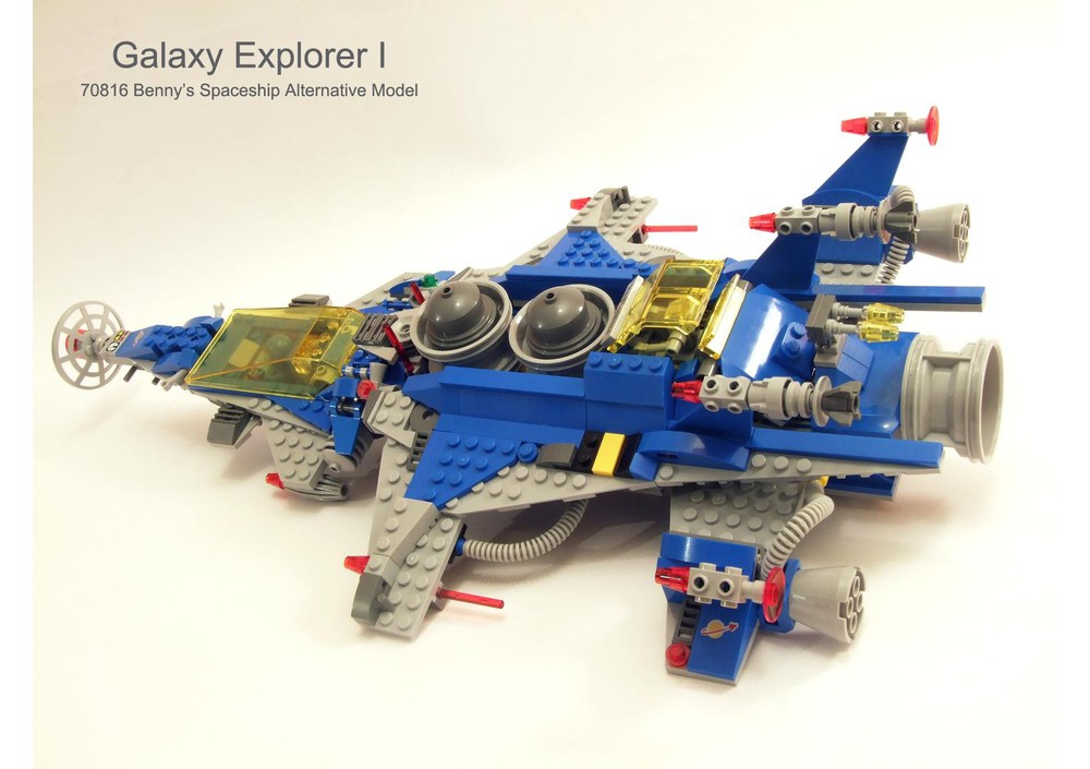 Lego Moc Galaxy Explorer I (benny's Spaceship Alternate) By Pturecki 