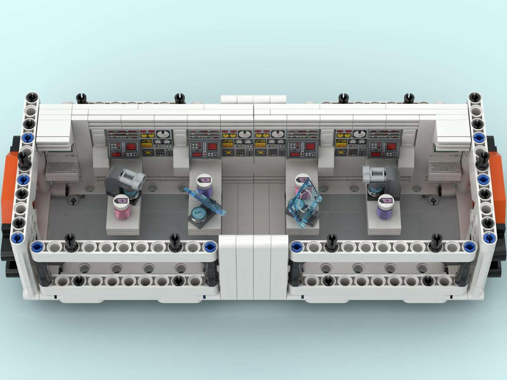 LEGO MOC Research lab module big (Technic Space and City Space) by ...