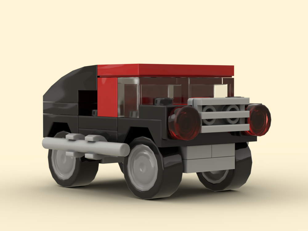 LEGO MOC Mini Humvee by Silm4ril | Rebrickable - Build with LEGO