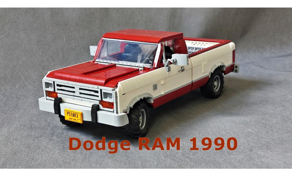 LEGO MOC Dodge RAM 1990 (1st generation) by syzygy87 | Rebrickable ...