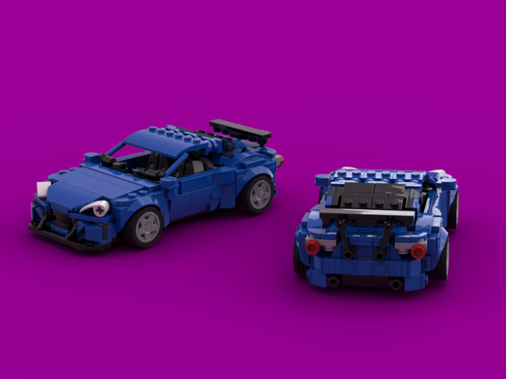 LEGO MOC Rocket Bunny Subaru BRZ by Thecarmoccer | Rebrickable - Build ...