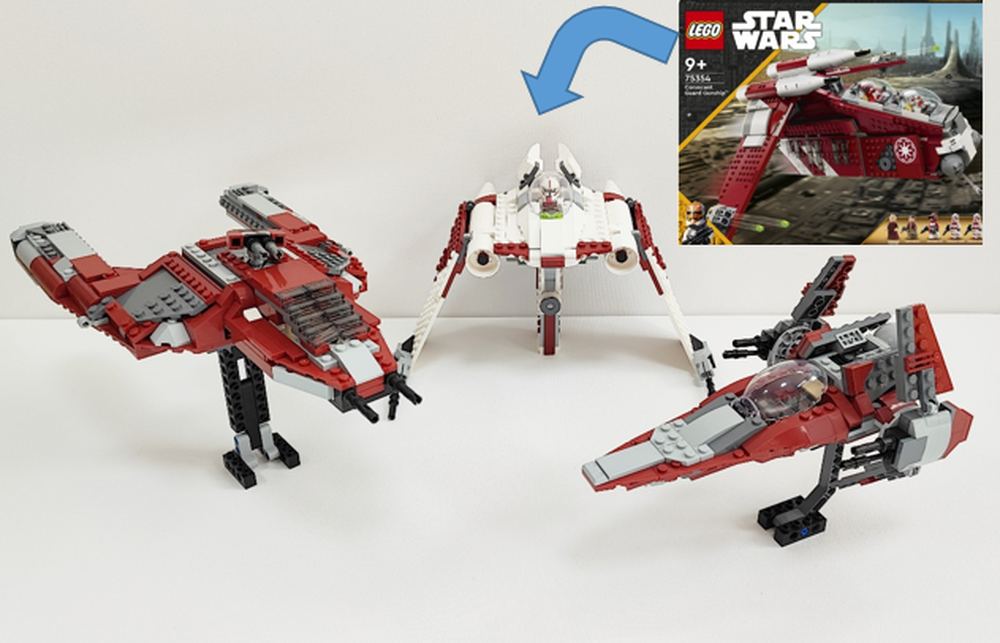 LEGO MOC 75354 Alternate Build - 3 Ships and more by Will_Crafting ...