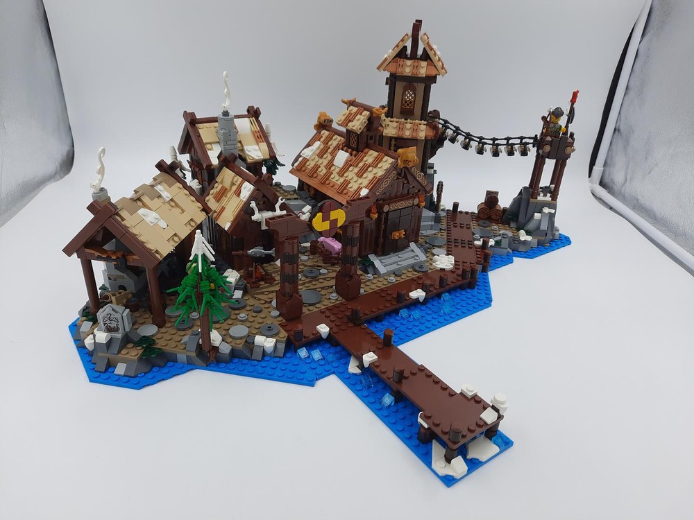 LEGO MOC-182058 Viking Village Expansion 21343 by QuickBrickNick