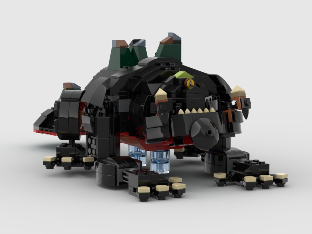 LEGO MOC Obsidian Frox (Legend of Zelda Tears of the Kingdom) by