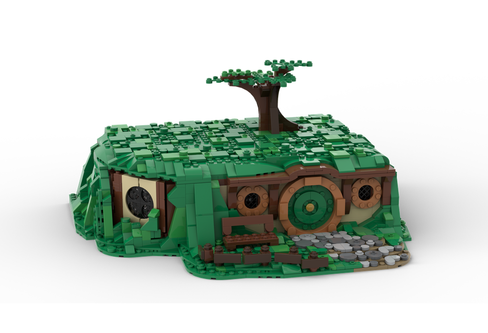 LEGO MOC Bag End by SophieKing Rebrickable Build with LEGO