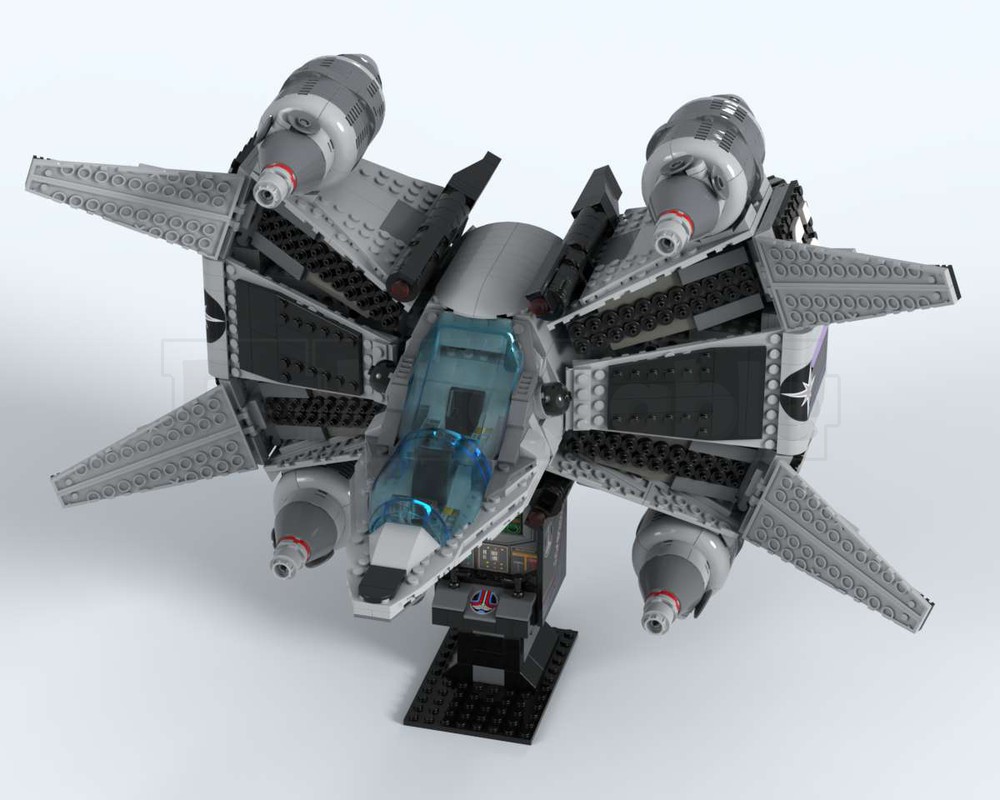 LEGO MOC Gunstar - The Last Starfighter by NasqBrick | Rebrickable ...