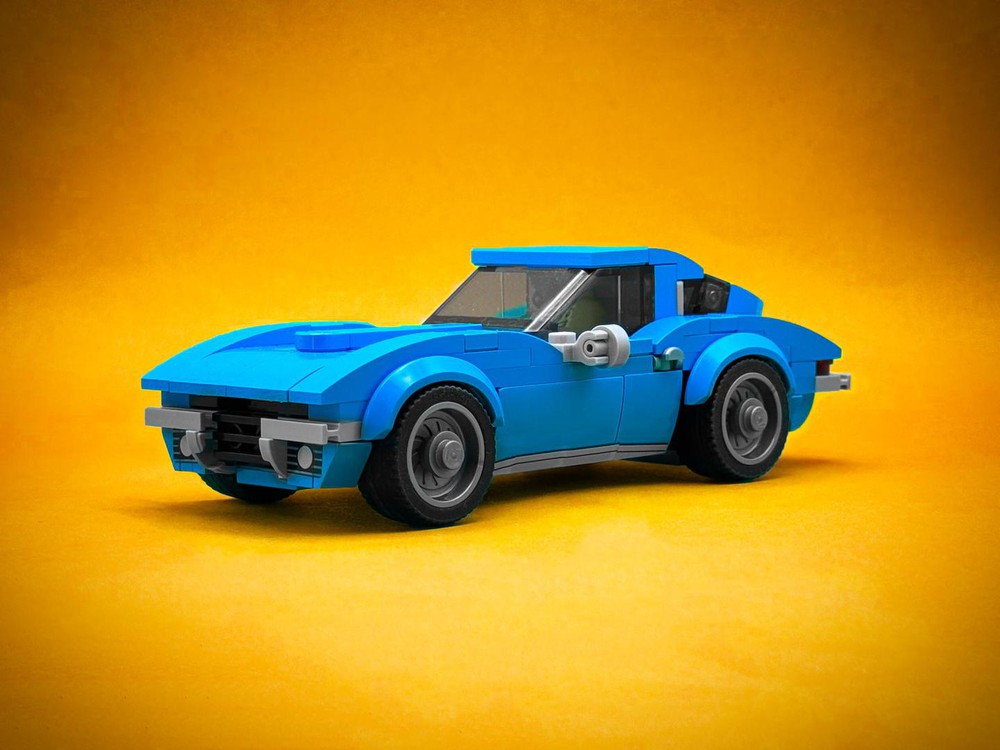 LEGO MOC Chevrolet Corvette C2 by IBrickedItUp | Rebrickable - Build ...