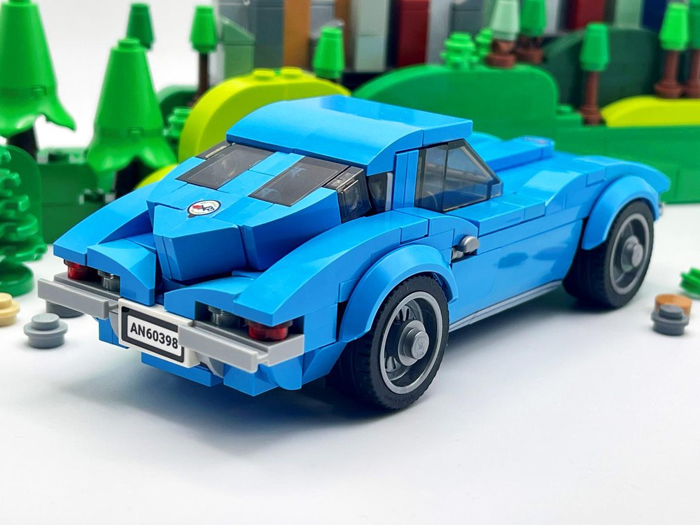 LEGO MOC Chevrolet Corvette C2 by IBrickedItUp | Rebrickable - Build ...