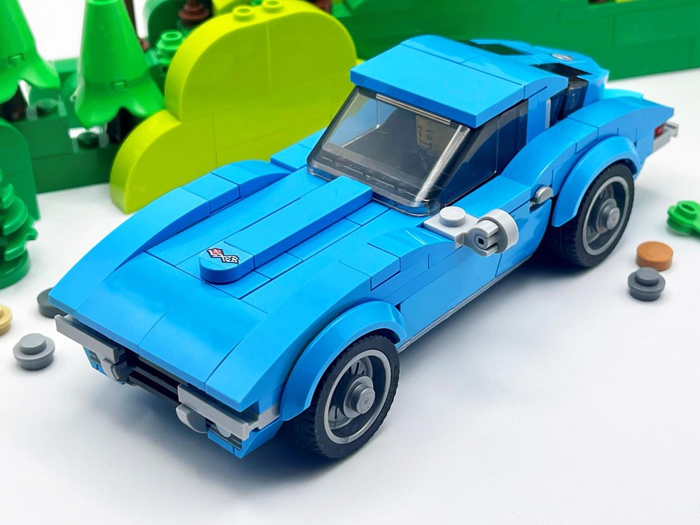 LEGO MOC Chevrolet Corvette C2 by IBrickedItUp | Rebrickable - Build ...