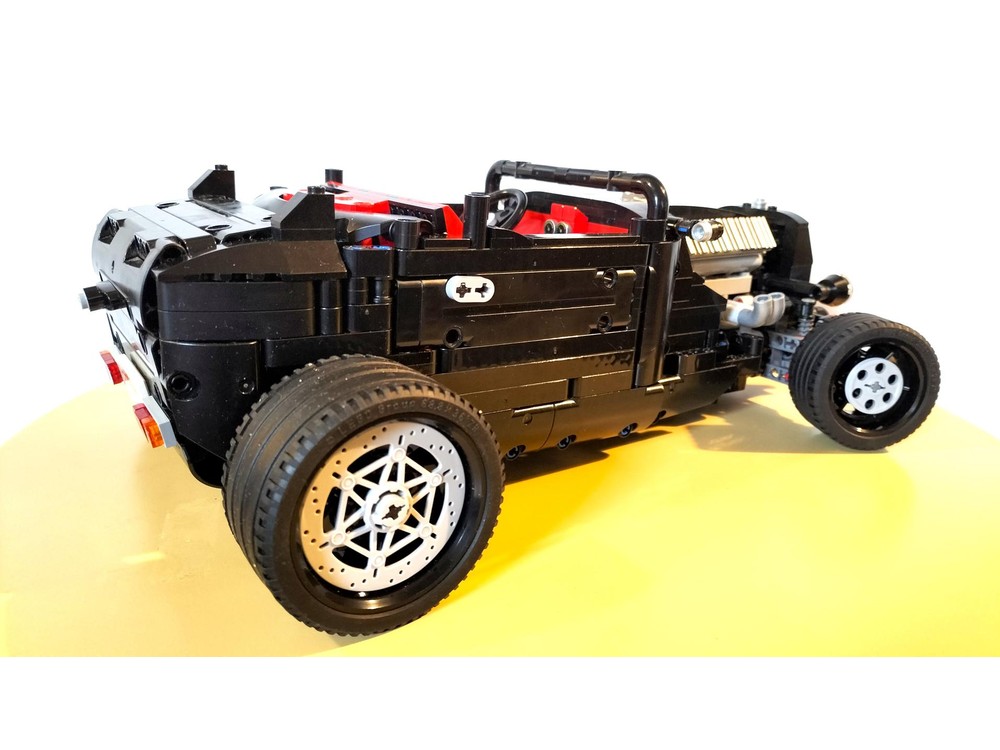 LEGO MOC-182131 HotRod by zed313 | Rebrickable - Build with LEGO