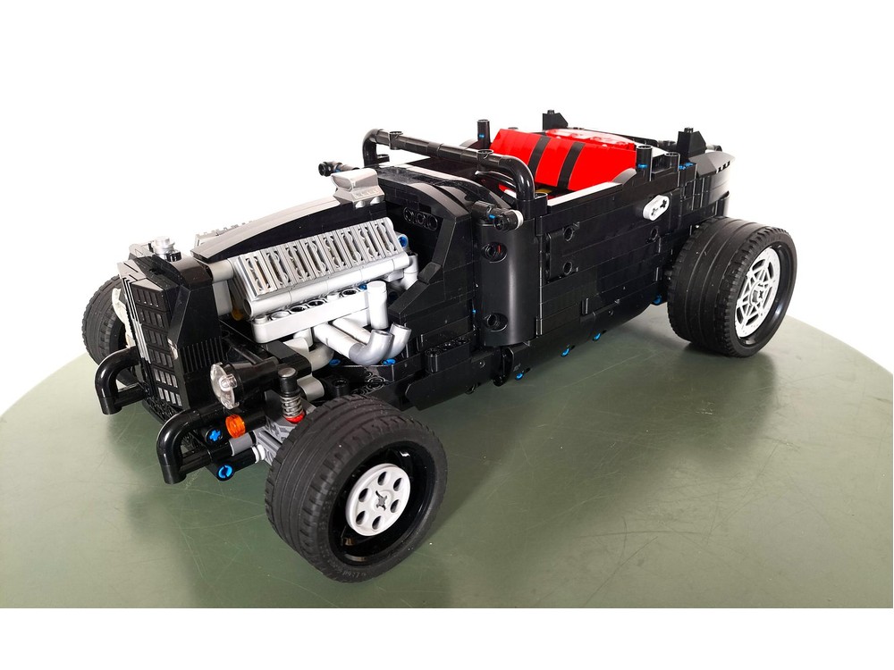 LEGO MOC-182131 HotRod by zed313 | Rebrickable - Build with LEGO
