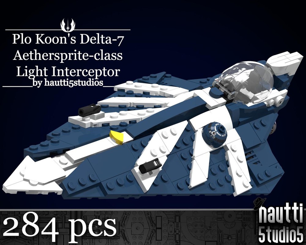 Lego Delta 7 Aethersprite Class Light Interceptor