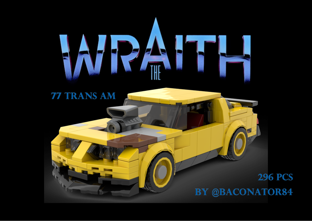 Lego Moc The Wraith 77' Trans Am Movie Car By Baconator84 